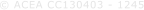  ACEA CC130403 - 1245